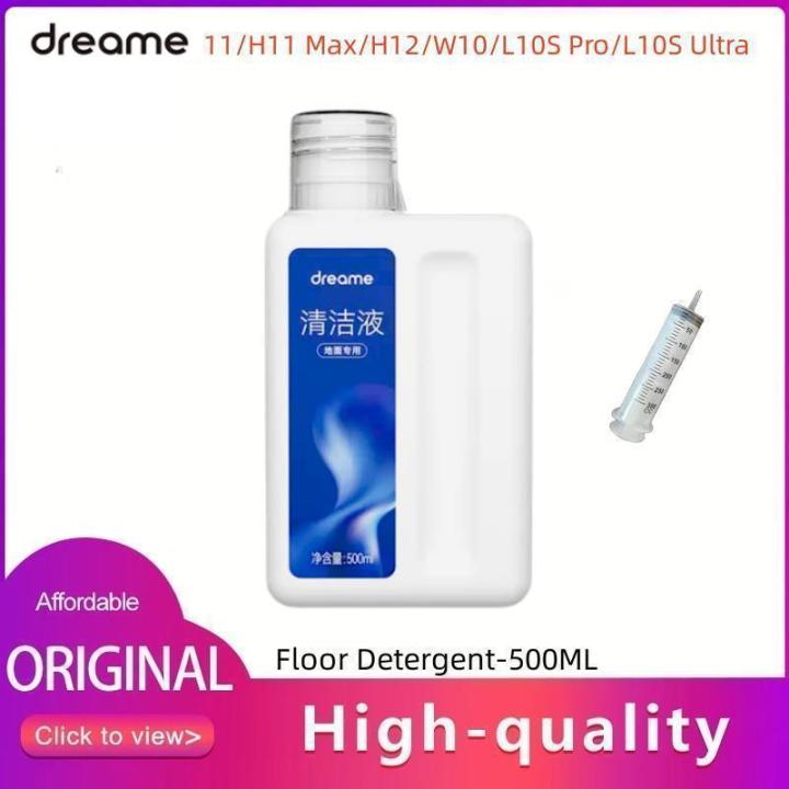 original-dreame-l10s-น้ำยาทำความสะอาดพื้นสำหรับ-dreame-h12-h11-h11-max-w10เครื่องดูดฝุ่นอะไหล่อุปกรณ์เสริม500ml-ผงซักฟอก