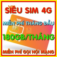 Sim Siêu Data 4G Vietnamobile 30GB tháng - Duy trì chỉ 20k tháng.Miễn phí tháng đầu thumbnail