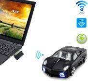 Chuyi Chuột Không Dây Cho Xe Hơi Thể Thao 2.4GHz Chuột Máy Tính 1600DPI