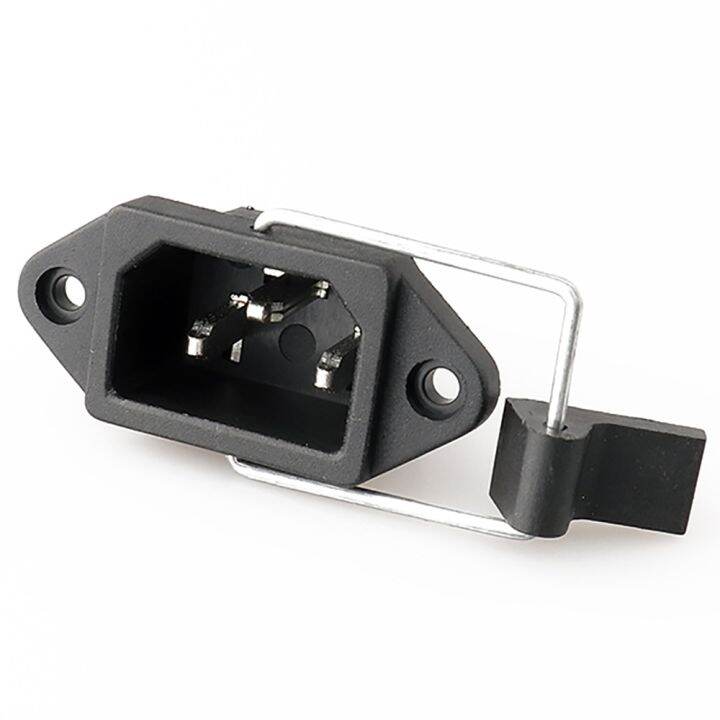 LZ-14-1-06 IEC 60320 C14 Inlet แผง Mount Snap-In Vision Mount ปลั๊กไฟ ...