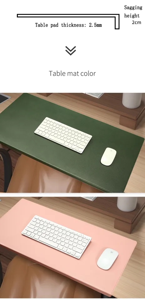 Folding Elbow Guard Wrist Guard Leather Office Desk Mat Big Mouse Pad  Laptop Computer Desk Pad