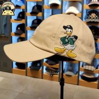 ใหม่ หมวกเบสบอล ผ้าฝ้าย ปักลาย Disney Donald Duck สไตล์ฮิปฮอป สําหรับผู้หญิง และผู้ชาย NY LA หมวกแก็ป
