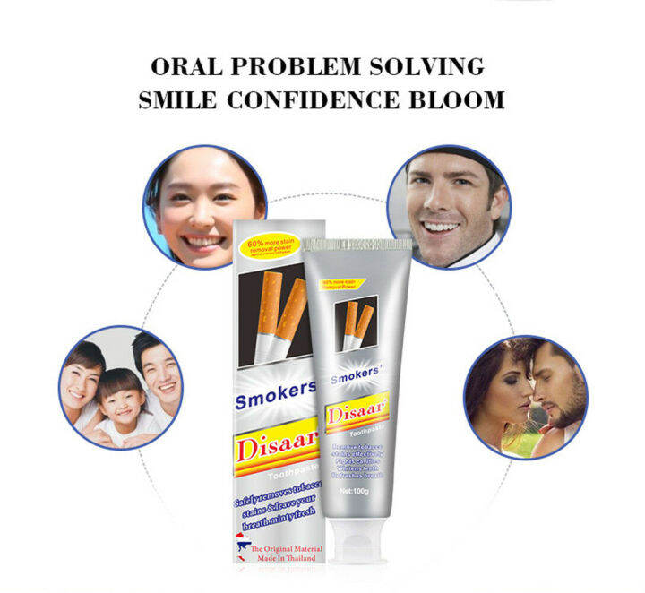 Teeth Whitening DISAAR toothpaste Organic Freshens Breath