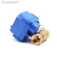 ⊙✈┅ Long life cwx-25s 3-6v 12v 24v mini actuaor electric motor automatically NC motorized ball valve for water supply and drainage