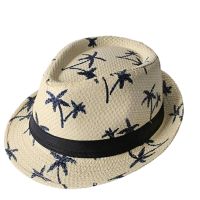 Straw Fashion British Top Hat Summer Outdoor Sun Shade Beach Hat