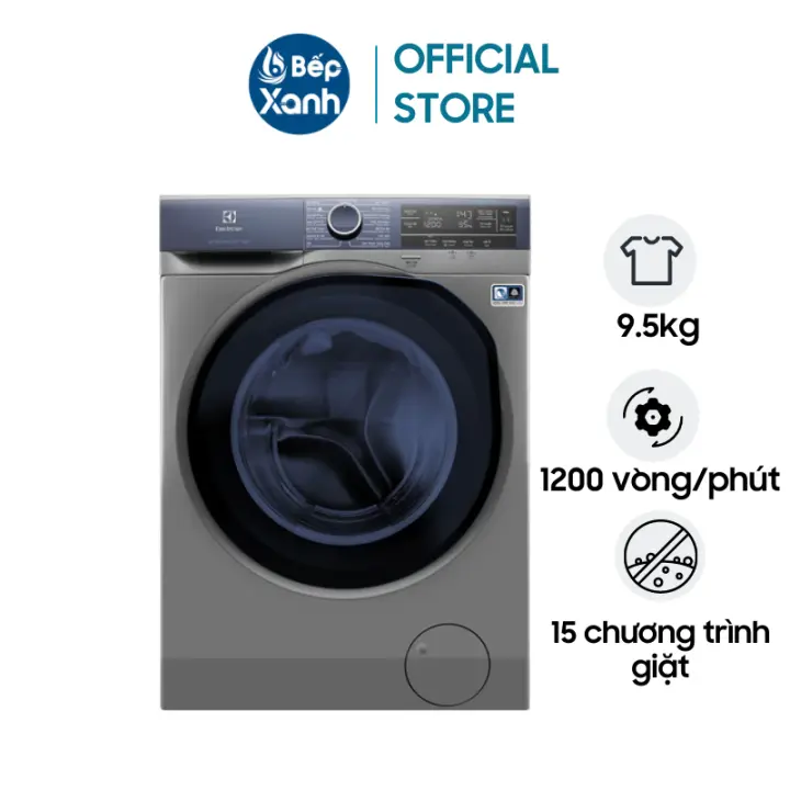 Máy Giặt Electrolux Inverter 9.5 kg EWF9523ADSA – Giặt Hơi Nước Vapour Care – Thêm Quần Áo Khi Máy Đang Giặt – Khoá Trẻ Em – Bảo Hành 2 Năm – Hàng…