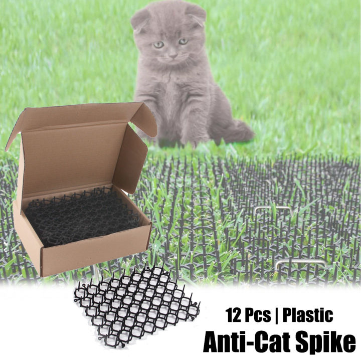 Garden Cat Scat Mats Anti Dogs Repellent Mat Prickle Strips Net Spike Keep  Cat Dog Away