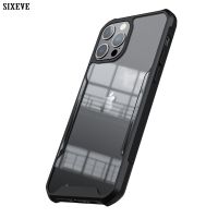 Luxury Shockproof Armor Case For iPhone 14 13 12 11 Pro XS Max X XR 6S 7 8 Plus SE Cell Phone Cover Back Clear Shell Soft Bumper