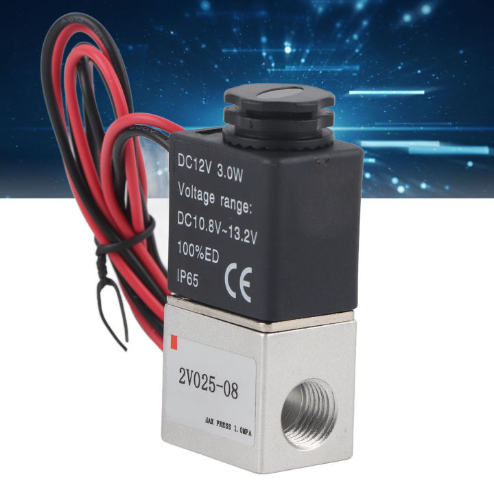Solenoid Valve G1/4in Solenoids Water Valves Fast Response for