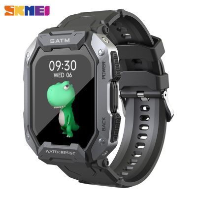 ZZOOI SKMEI Smartwatch 1.71 inch Large Screen Outdoor Sports Bluetooth Fitness Tracker IP68 Waterproof Smart Watch Men for Android ios