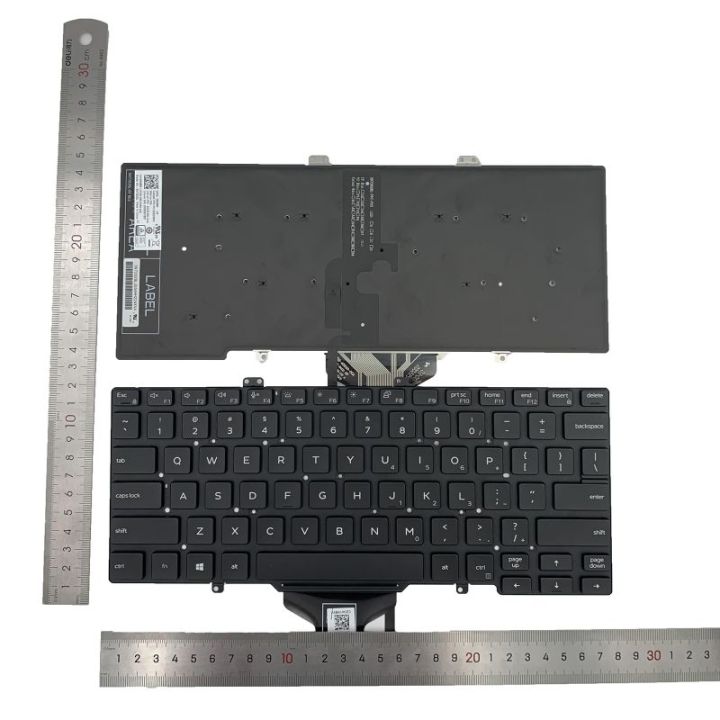 Us Backlit Laptop Keyboard For Dell Latitude 7400 E7400 L3400 5400