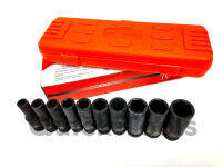 ลูกบล็อกลม ALSO แท้ (10ลูก) SOCKET SET เกรดพิเศษCR-Vเบอร์ 10, 12, 13, 14, 15, 17, 19, 21, 22, 24mm.