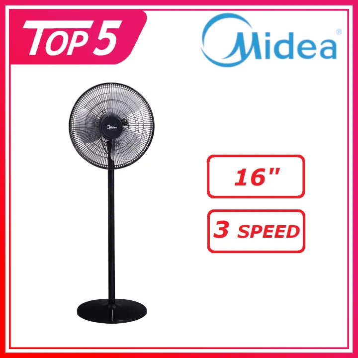 Midea Stand Fan 16 Mf 16fs10n Mf 16fs18c Kipas Berdiri Lazada