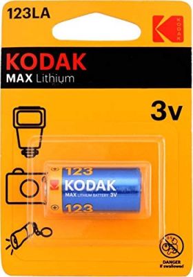 ถ่านลิเทียม Kodak CR123A 3V ของแท้ สามารถออกใบกำกับภาษีได้