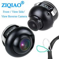 ZIQIAO Front Side View Reverse Camera HD 360° Rotation Night Vision Waterproof Car Rear View Camera