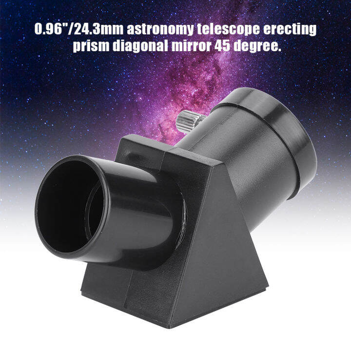 24.3mm 45 Degree Refracting Telescope Erecting Prism Eyepiece Diagonal