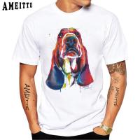 T-Shirt | Tops | Tees - Funny Dog Print T-Shirt Summer Fashion MenS Short Sleeve Cute - Aliexpress