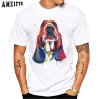 T-shirt | Tops | Tees - Funny Dog Print T-shirt Summer Fashion Mens Short Sleeve Cute XS-6XL