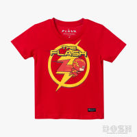 DOSH BOYS T-SHIRTS THE FLASH MOVIE 2023 เสื้อยืดคอกลม แขนสั้น เด็กชาย DFMBT5001-RE