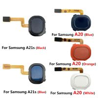 DJHFYJT Fingerprint Sensor Home Button Flex Cable Ribbon For Samsung A21s Home Button Flex Replacement Parts For Samsung A20 A11