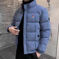 △๑☫ Men 39;s Golf Jackets cotton coat Winter loose plus size 4XL thickened warm Stand Collar Korea man Golf wear Down Cotton clothing