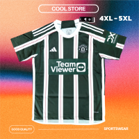 ไซส์ใหญ่ 5XL เสื้อแมนยูเขียว เยือน 2023/24 Stadium grade