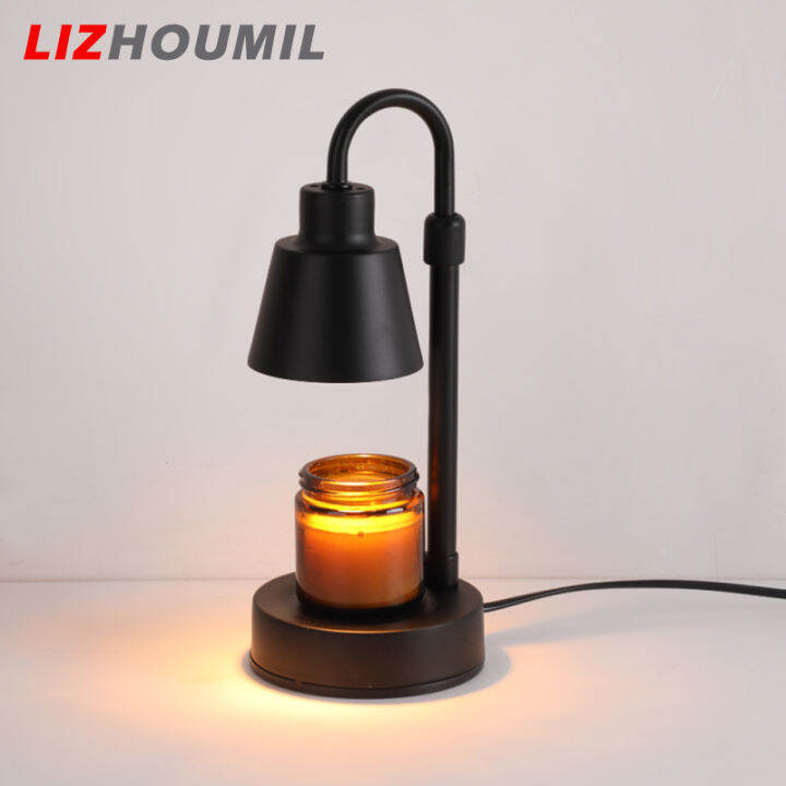 lizhoumil-โคมไฟอุ่นเทียนหรี่ไฟได้เทียนหอมปรับความสูงได้-เทียนหอมปรับอากาศของขวัญวันวาเลนไทน์