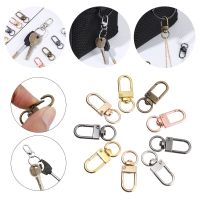 GVGSX9N 5Pcs โลหะ อุปกรณ์เสริมอะไหล่กระเป๋า แหวนแยก DIY พวงกุญแจ ตะขอ ปลอกคอ Carabiner Snap สายรัดกระเป๋า กุ้งก้ามกราม