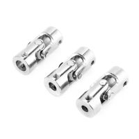 2pcs Shaft Coupling Motor Connector DIY Steering Length 35mm OD 14mm Universal Joint cardan shaft