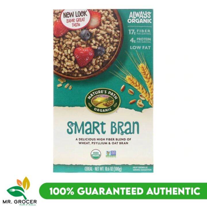 Nature's Path Organic Smart Bran with Psyllium & Oatbran 300g | Lazada PH