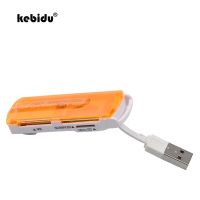 Kebidu USB 2.0หน่วยความจำแบบออลอินวันหลายเครื่องอ่านการ์ดหลายหน่วยความจำ SD SDHC MS การ์ดความจำสำหรับแล็ปท็อปและโน้ตบุ๊คชิ้น