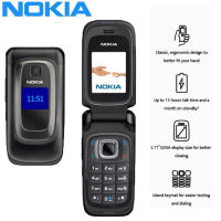 โทรศัพท์มือถือพลิกดั้งเดิมรุ่น2G สำหรับ Nokia 6085รองรับการ์ดหน่วยความจำ