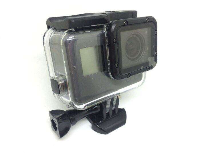 เคสหน้าจอสัมผัสกันน้ำสัมผัสได้สำหรับ-gopro-5-6-7กล่องป้องกันใต้น้ำสำหรับฮีโร่6อุปกรณ์เสริมกล้องแอคชั่นแคมเมรา