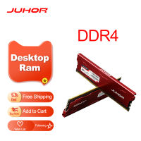 JUHOR DDR4 ram 16GB 8GB 4GB 2133MHz 2400MHz 2666MHz 3200MHz 3000MHz DIMM Desktop Memory New dimm Ship memoria rams with HeatSink