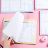 《   CYUCHEN KK 》2021เครื่องใช้สำนักงาน Work Planner Notebook School Booklet Daily Weekly Monthly Agenda Planner Time Management Stationery Book