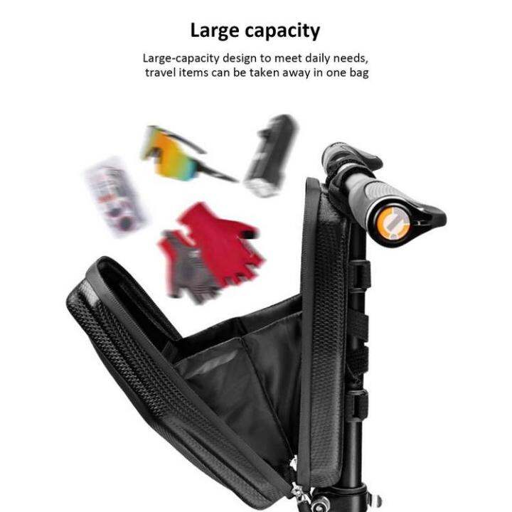 bike-handlebar-bag-hard-shell-large-capacity-waterproof-double-zipper-bicycle-front-bag-scooter-storage-reflective-handlebar-bag-for-road-bikes-electric-bikes-folding-bikes-beautiful