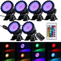 36 LED RGB Submersible Pond Spotlight IP68กันน้ำใต้น้ำ Aquarium Light น้ำพุกลางแจ้งสระว่ายน้ำโคมไฟภูมิทัศน์