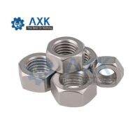 [A TOOL] NutStainless50pcs M1.2 M1.4 M1.6M2.5M4 M5 M6Hexagon ถั่ว Din934 A2 Sex Axk โลหะจีน