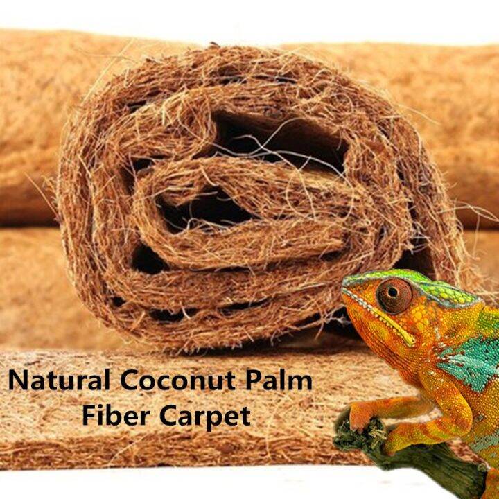 Natural Coconut Palm Fiber Coco Liner Bulk Roll Mat Carpet Flower