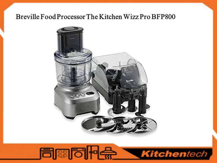 Breville Food Processor BFP800 The Kitchen Wizz Pro 2.8Litres Capacity