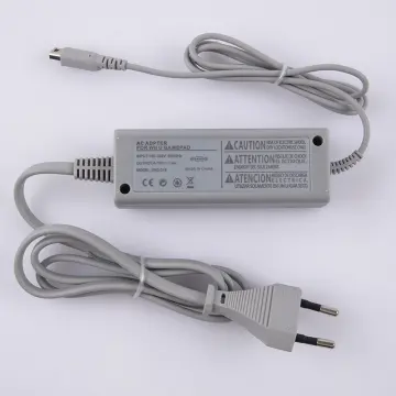 Wii U Gamepad Charger, AC Power Adapter Charger for Nintendo Wii U Gamepad  Remote Controller