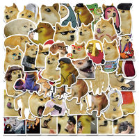 hedeguoji?50Pcs Funny Dog Stickers DIY Laptop Guitar Luggage Skateboard Phone Decals