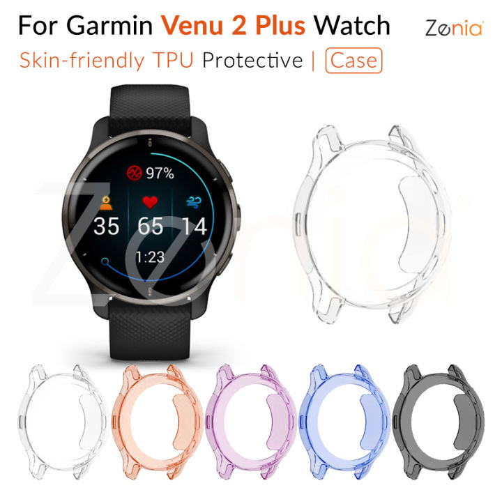 zenia-tpu-ผิวเปลี่ยนเคสป้องกันสำหรับ-garmin-venu-2-venu2-plus-สปอร์ตสมาร์ทวอทช์อุปกรณ์เสริม