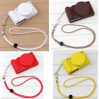 for SONY ZV-1 zv1 Vlog camera bag soft case Silicone shell Neck hanging Prevent scratches Anti-fall cute