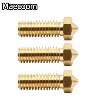 【LZ】₪❡  2pcs 3D M6 Vulcão de Bronze Bico de Impressora Extrusora Bico 0.4/0.6/0.8/1.0/1.2mm Para 1.75/3mm Para Filament 3D Peças Da Impressora