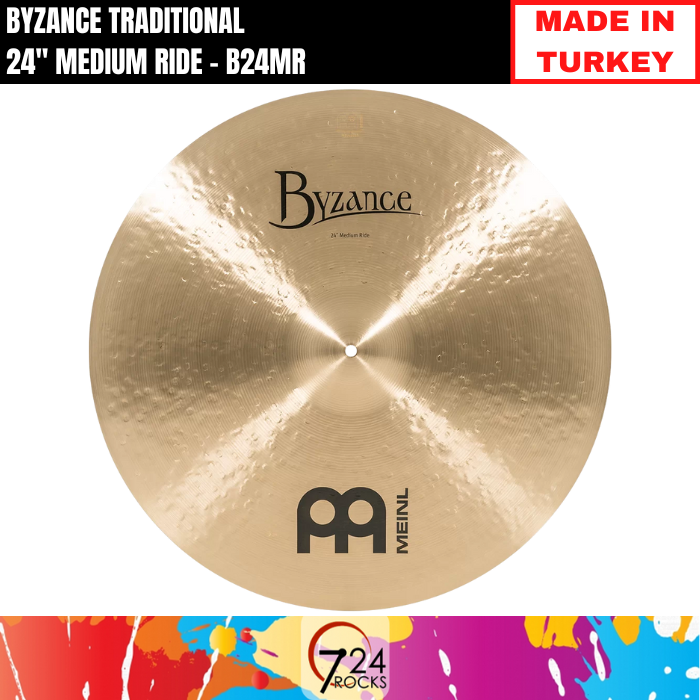 724ROCKS MEINL Cymbals MEINL Byzance Traditional 24