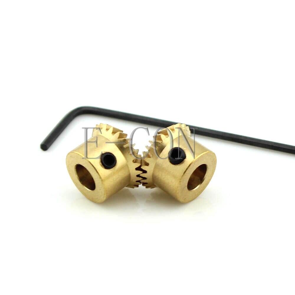 1.5M12T Metal Umbrella Tooth Bevel Gear Helical Motor Gear 12 Tooth 8mm Bore 