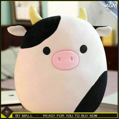 【ลดกระหน่ำ】 Squishmallows Connor The Cow Plush Toy Cuddle &amp; Squeeze Super Soft Doll KId Gift