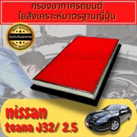 กรองอากาศ กรองเครื่อง กรองอากาศเครื่อง นิสสัน เทียน่า Nissan Teana J32 เครื่อง2.5 ปี2009-2012