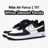 Nike Air Force 1 07 White Swoosh Panda ผู้ชาย (ของแท้100%)